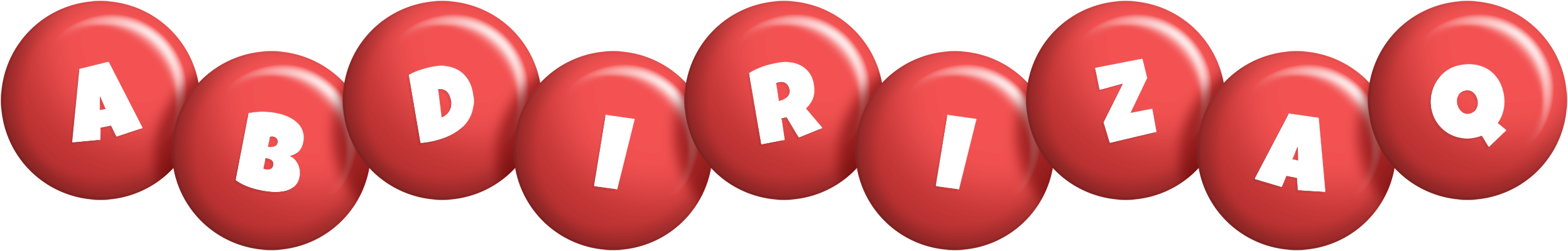 Abdirizaq candy-red logo