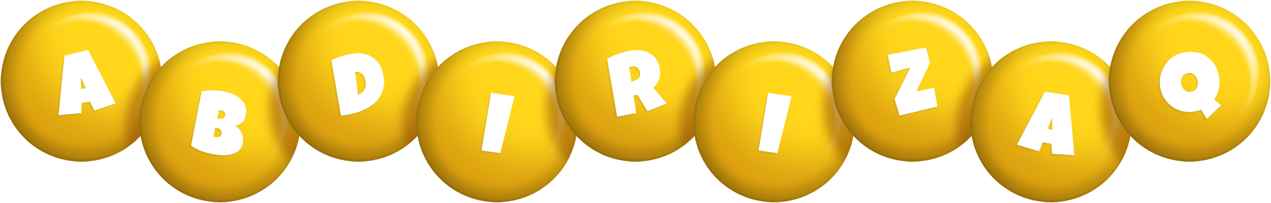 Abdirizaq candy-yellow logo