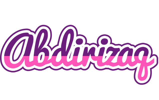 Abdirizaq cheerful logo
