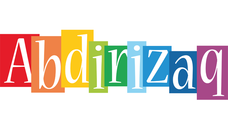 Abdirizaq colors logo