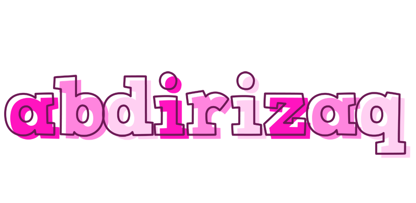 Abdirizaq hello logo