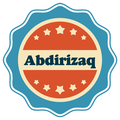 Abdirizaq labels logo