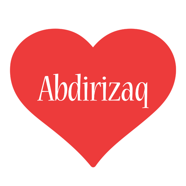 Abdirizaq love logo