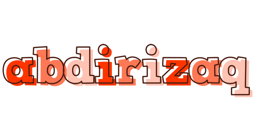 Abdirizaq paint logo
