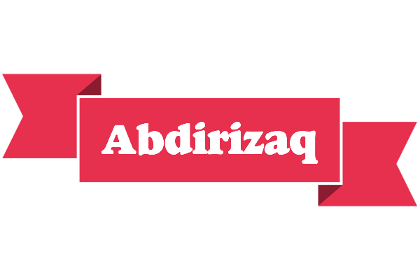 Abdirizaq sale logo