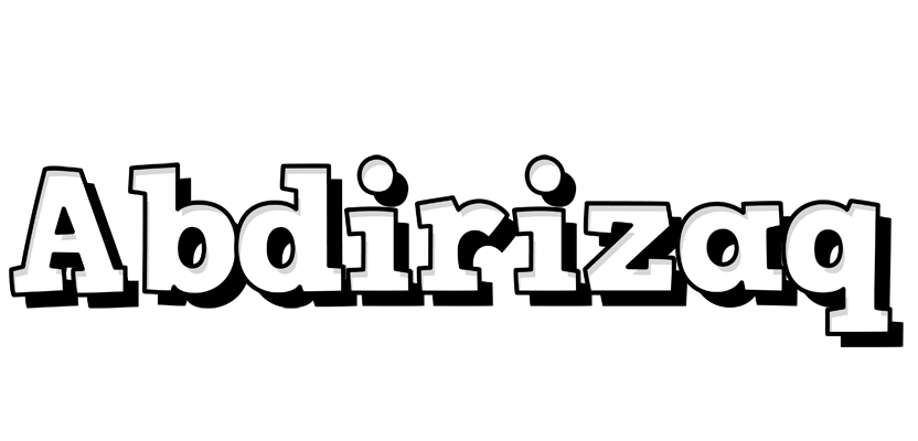 Abdirizaq snowing logo