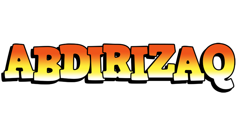 Abdirizaq sunset logo