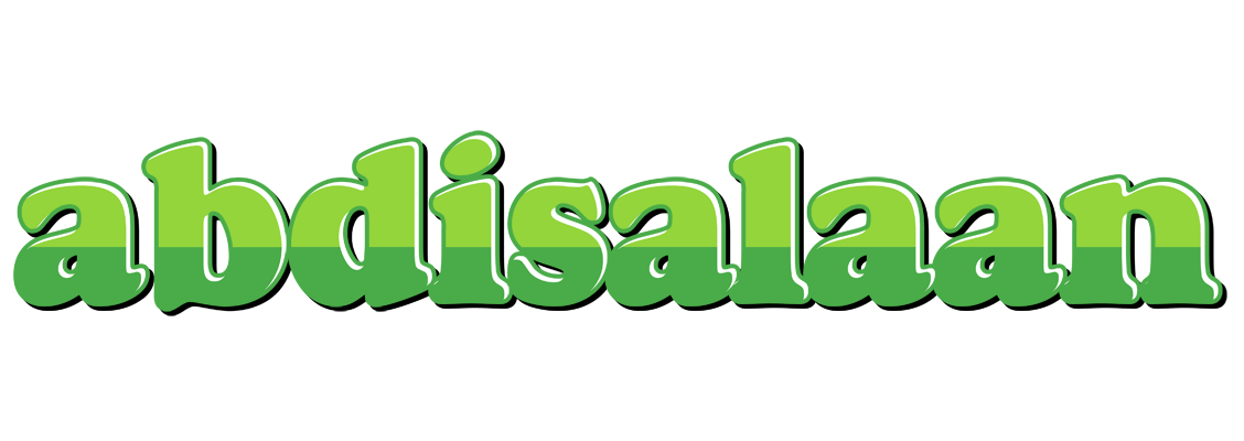 Abdisalaan apple logo