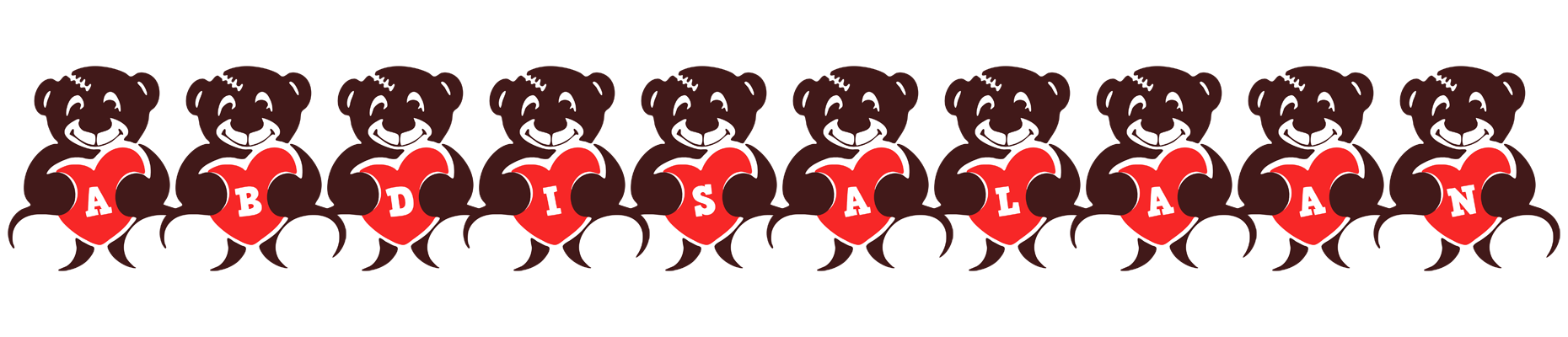 Abdisalaan bear logo