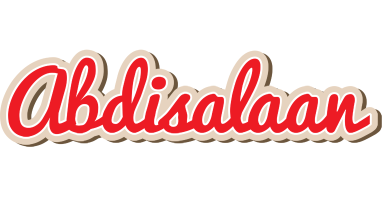Abdisalaan chocolate logo