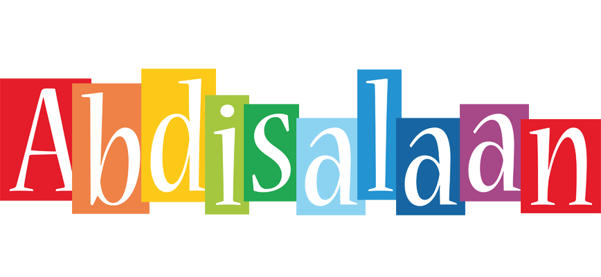 Abdisalaan colors logo