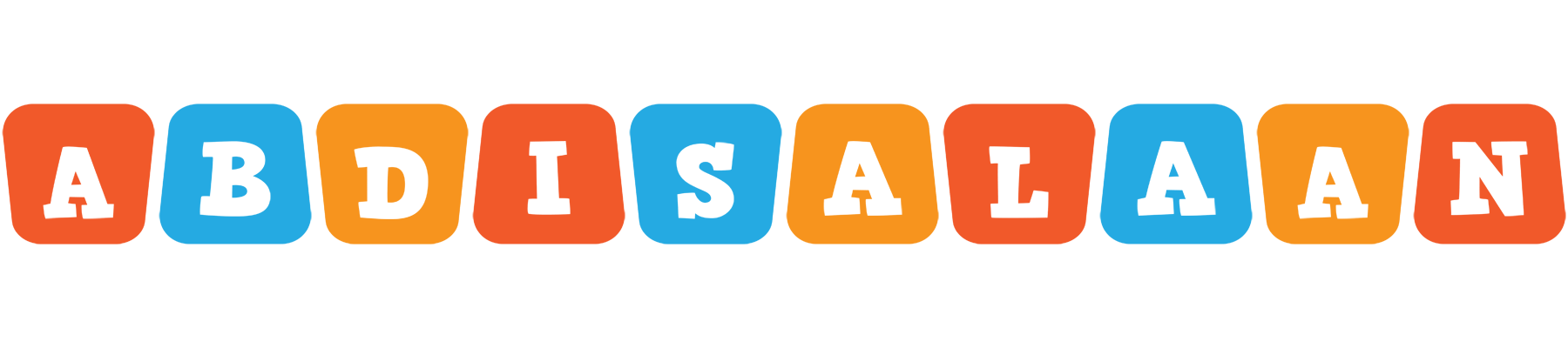 Abdisalaan comics logo