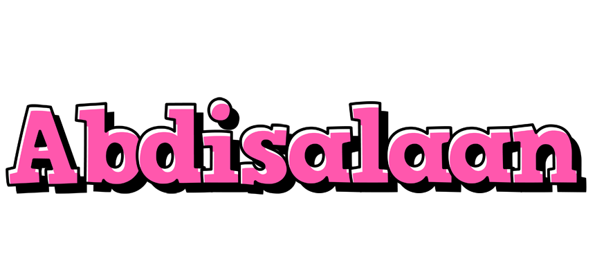 Abdisalaan girlish logo