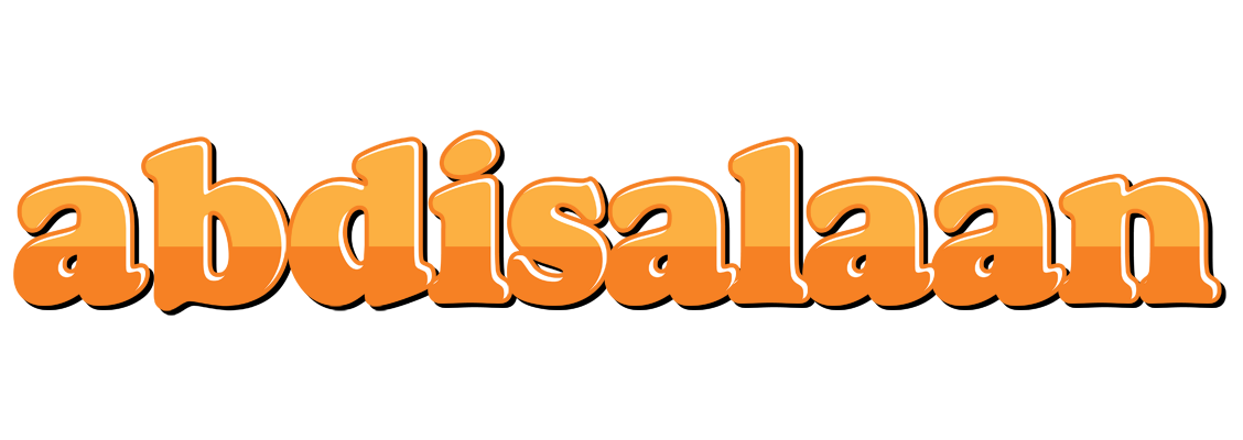 Abdisalaan orange logo