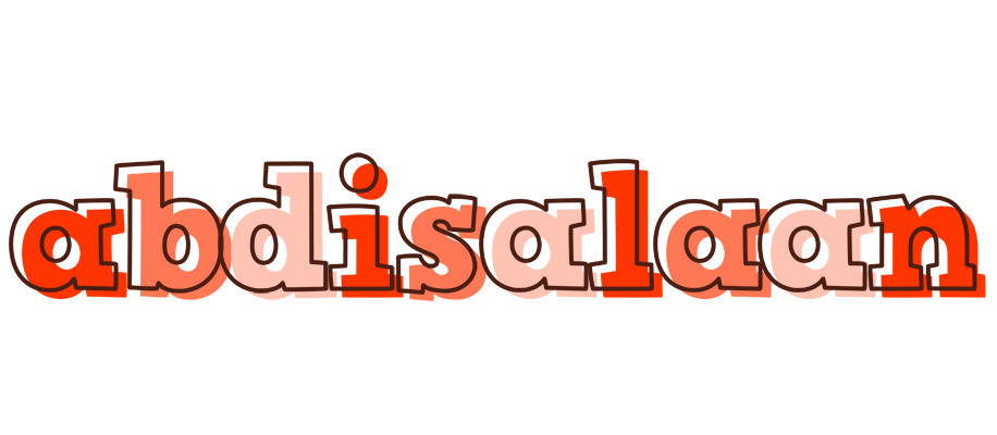 Abdisalaan paint logo
