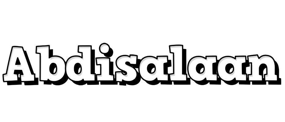 Abdisalaan snowing logo