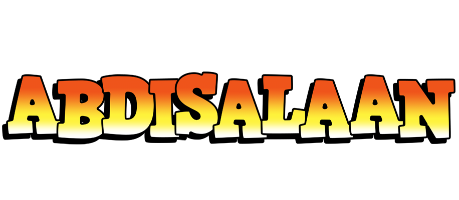 Abdisalaan sunset logo