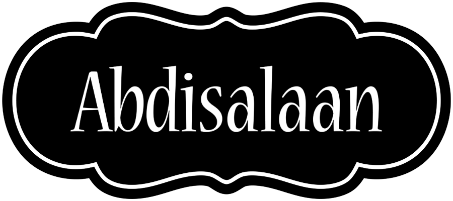 Abdisalaan welcome logo