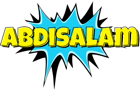 Abdisalam amazing logo