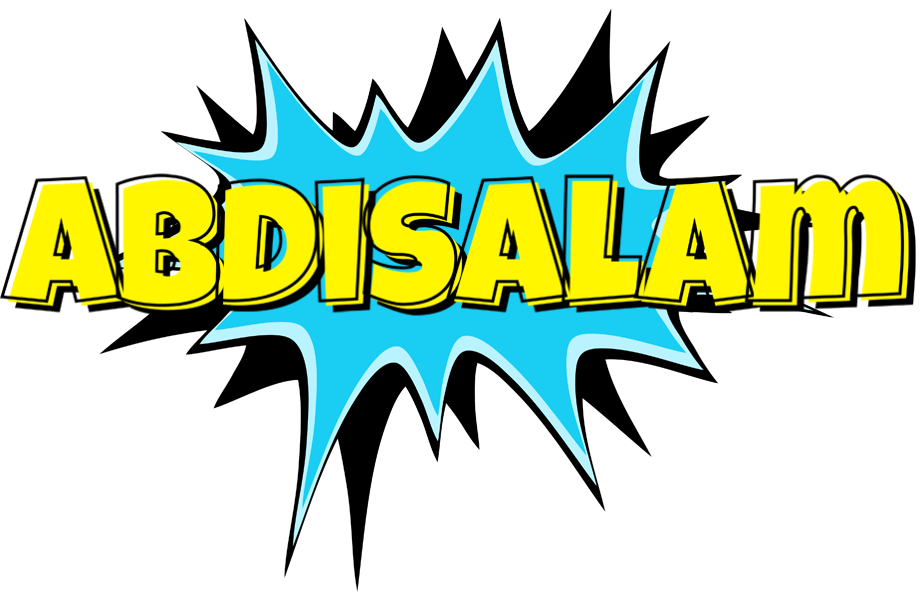 Abdisalam amazing logo
