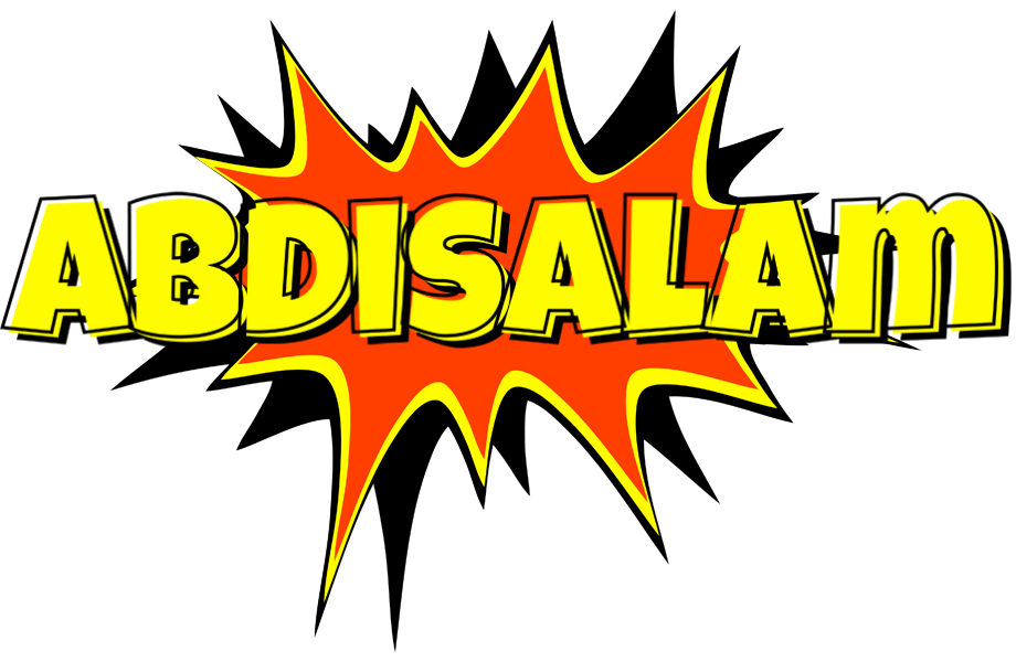 Abdisalam bazinga logo