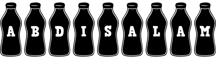 Abdisalam bottle logo