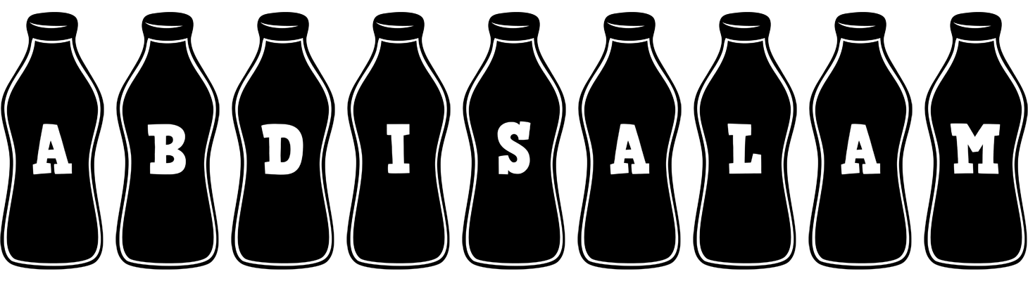 Abdisalam bottle logo