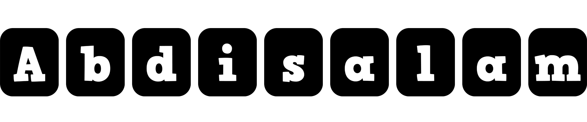 Abdisalam box logo