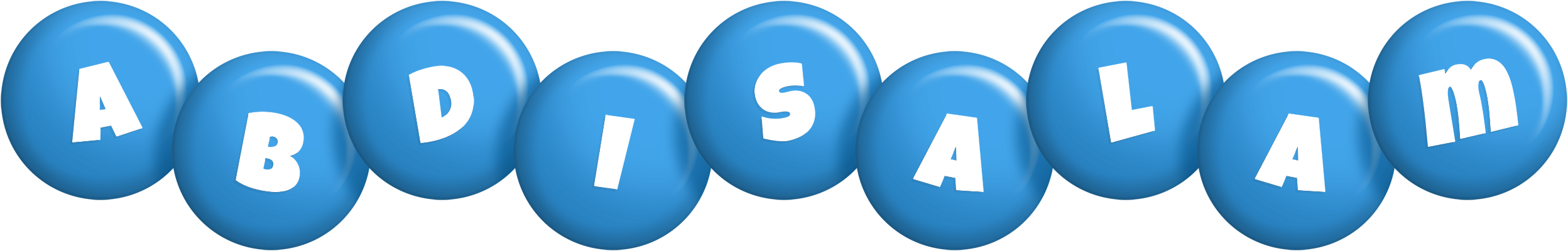 Abdisalam candy-blue logo