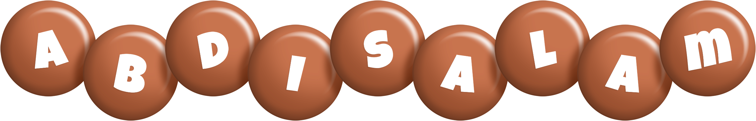Abdisalam candy-brown logo
