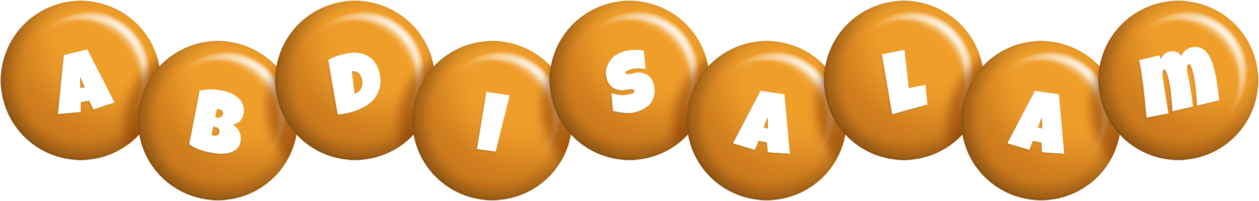 Abdisalam candy-orange logo