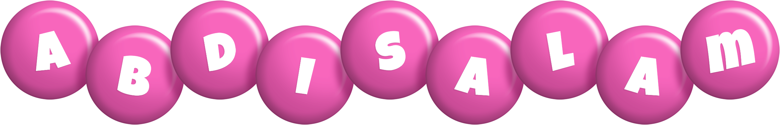 Abdisalam candy-pink logo