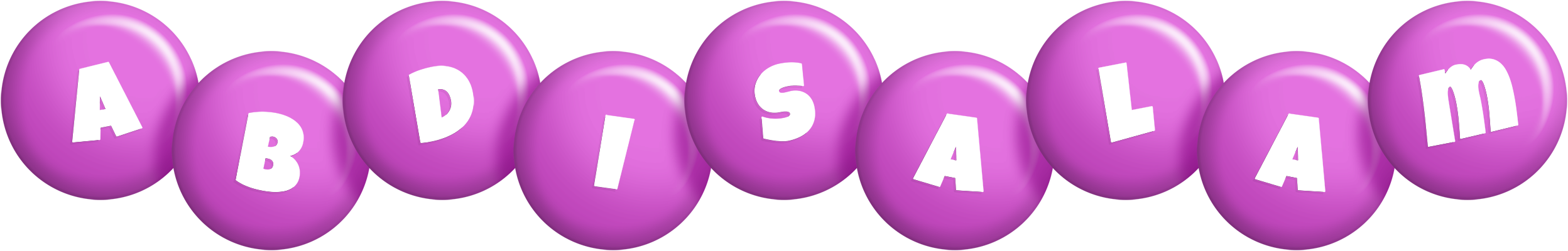 Abdisalam candy-purple logo