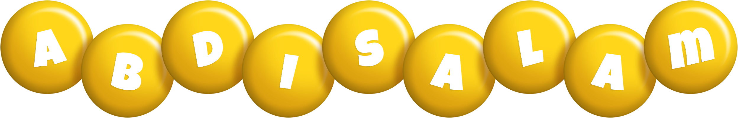 Abdisalam candy-yellow logo