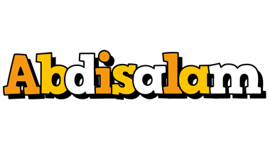 Abdisalam cartoon logo