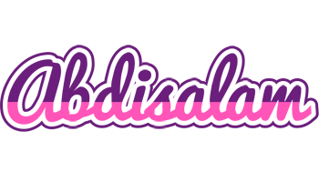 Abdisalam cheerful logo