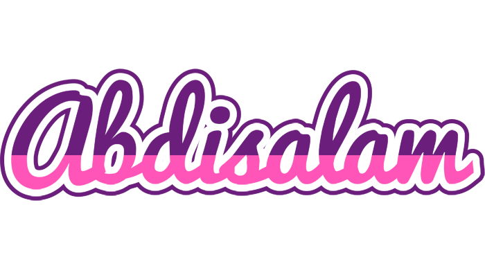 Abdisalam cheerful logo