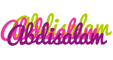 Abdisalam flowers logo