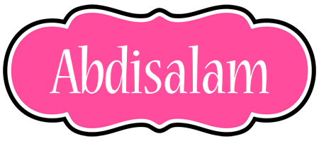 Abdisalam invitation logo