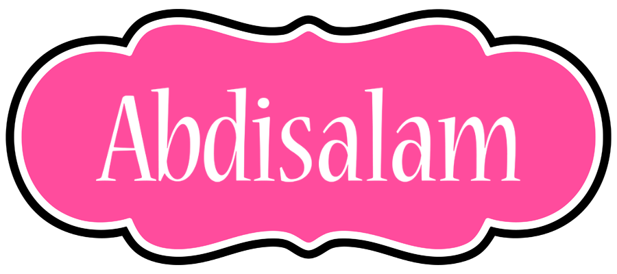 Abdisalam invitation logo