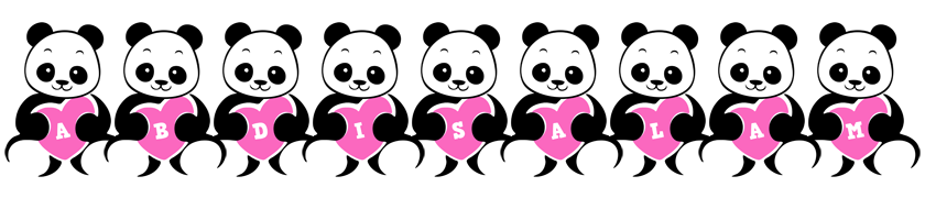 Abdisalam love-panda logo