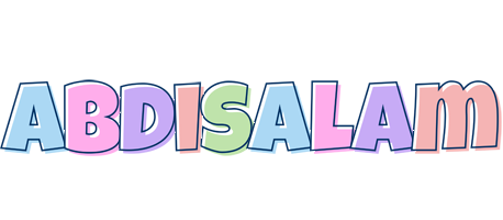 Abdisalam pastel logo