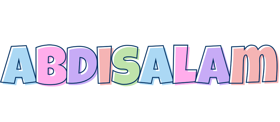 Abdisalam pastel logo