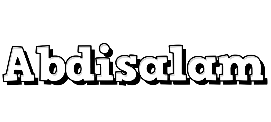 Abdisalam snowing logo