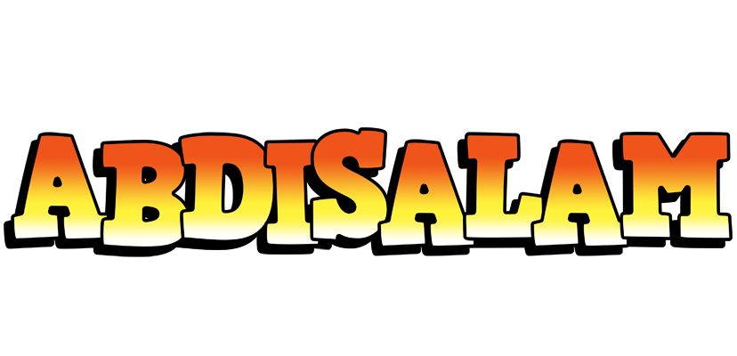 Abdisalam sunset logo