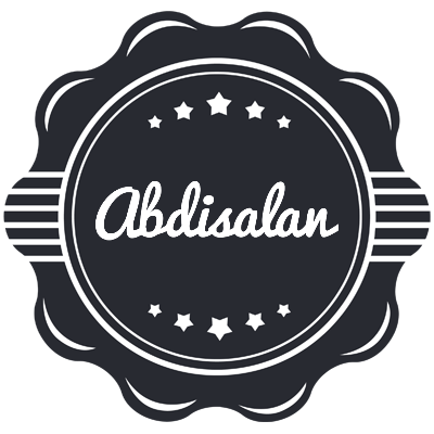 Abdisalan badge logo