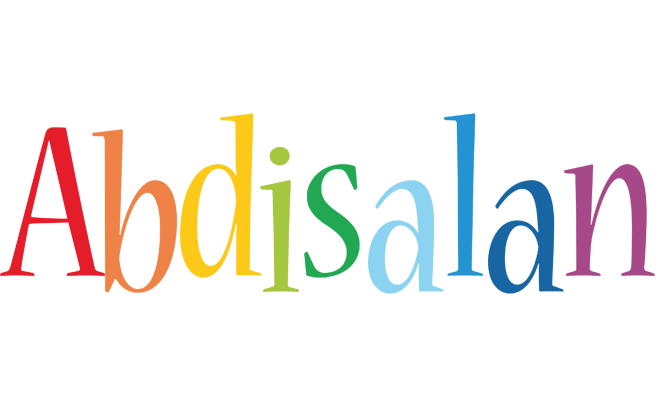 Abdisalan birthday logo