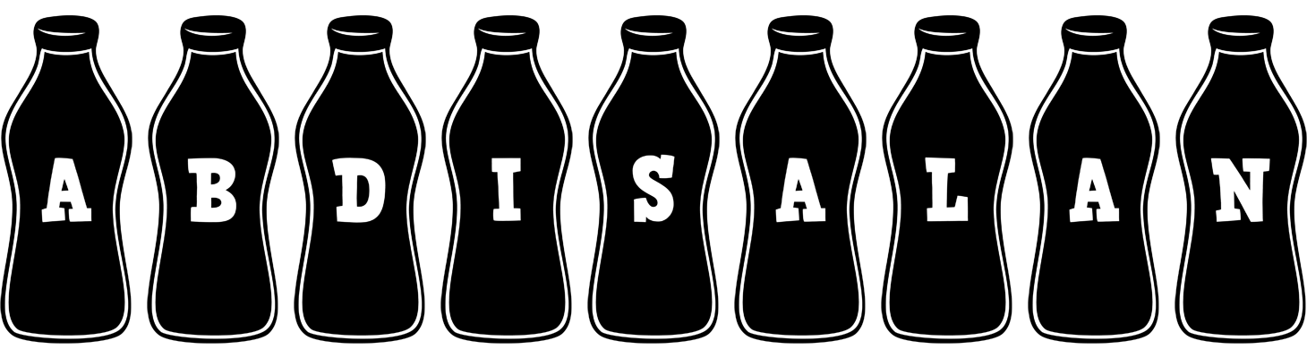 Abdisalan bottle logo