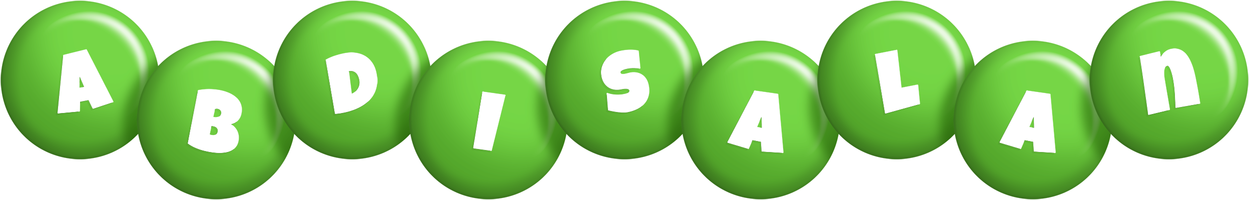 Abdisalan candy-green logo