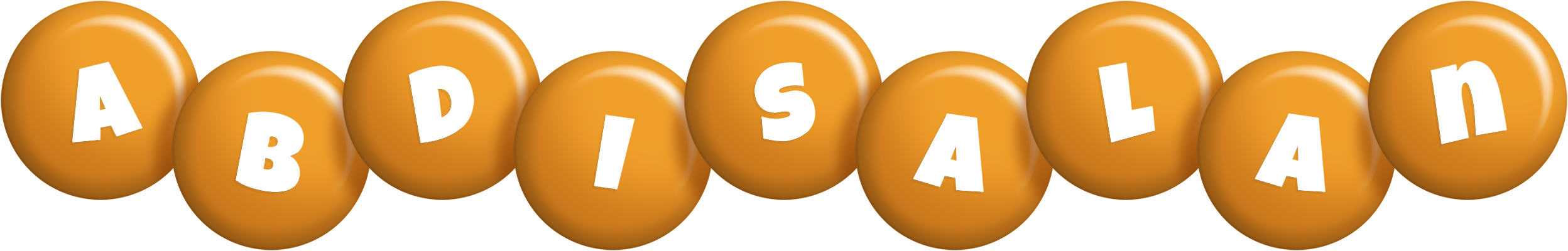 Abdisalan candy-orange logo